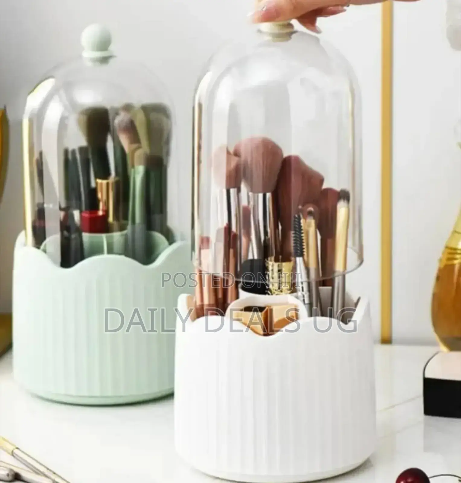 Rotating Makeup Rack