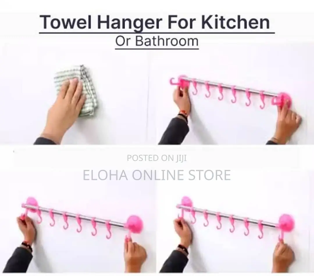 Bathroom/ Kitchen Towel Hanger