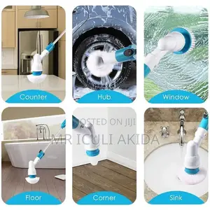 Adjustable Rechargeable Cleaning Spin Brush