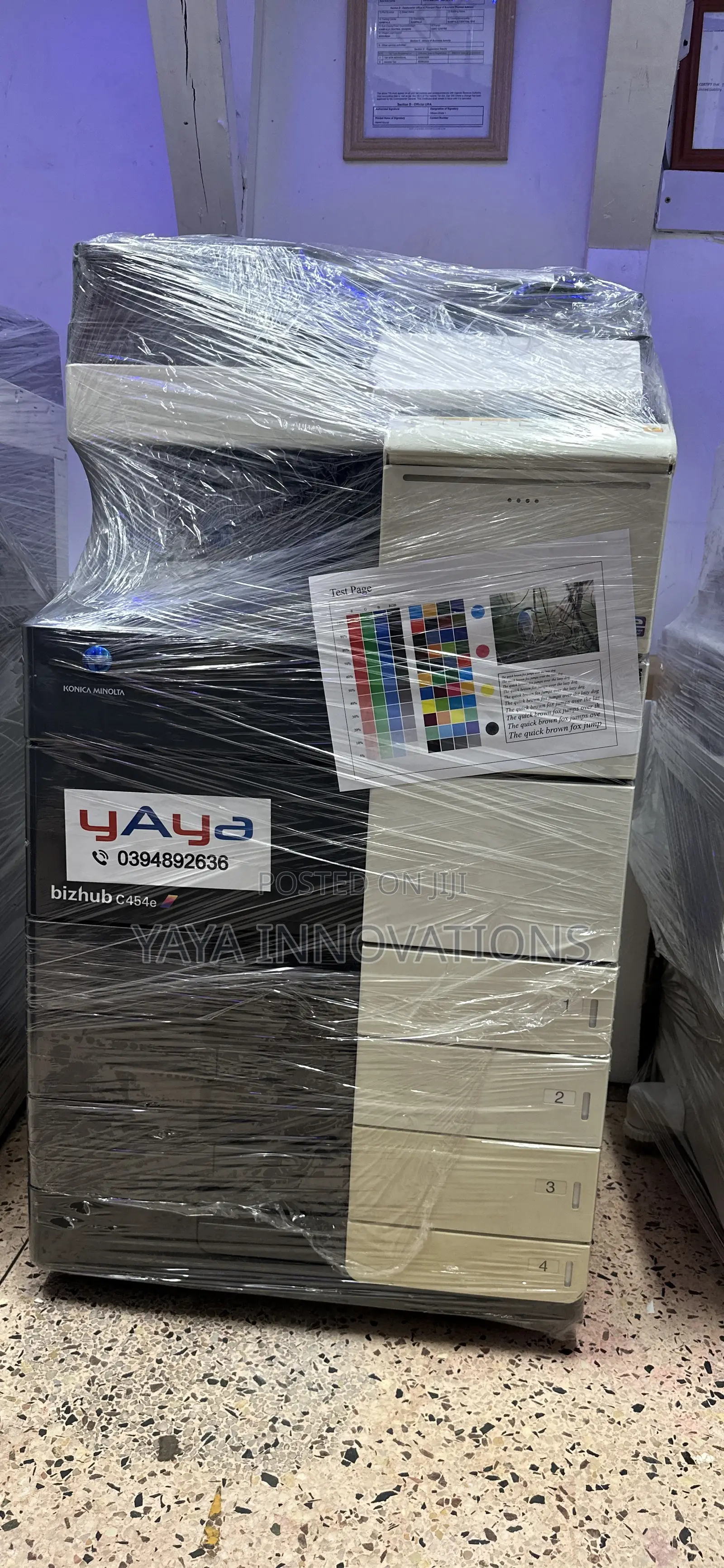 Yaya Bizhub Printers