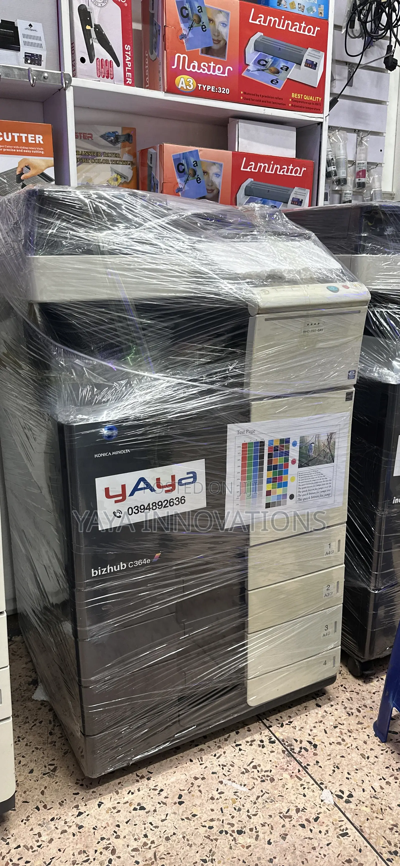 A3 Bizhub Printer B W Coloured