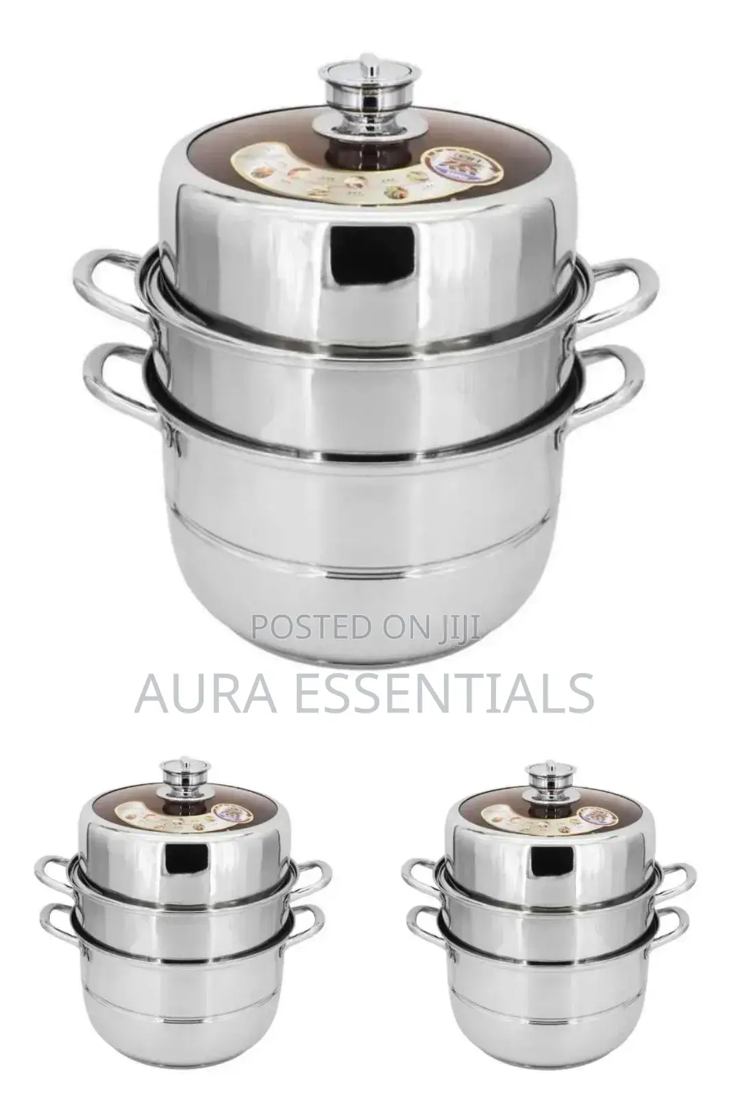High Quality Stainless Steel Steamer Set