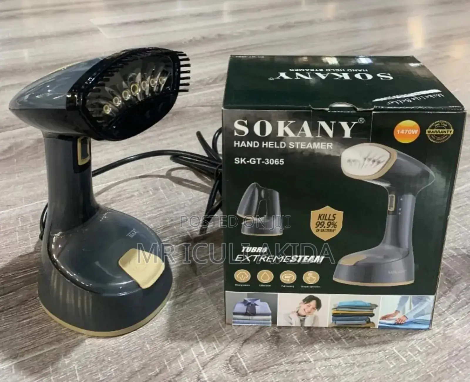 Sokany 1470w Electric Handheld Garment Steamer Iron