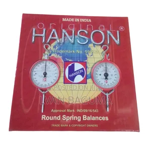 Original Hanson Round Spring Balance Scale - 200 KGS