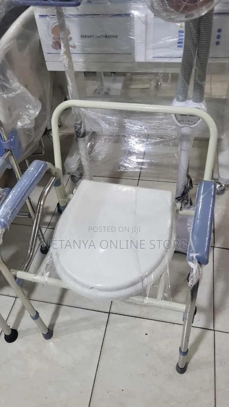 Strong Aluminium Foldable Adult Potty