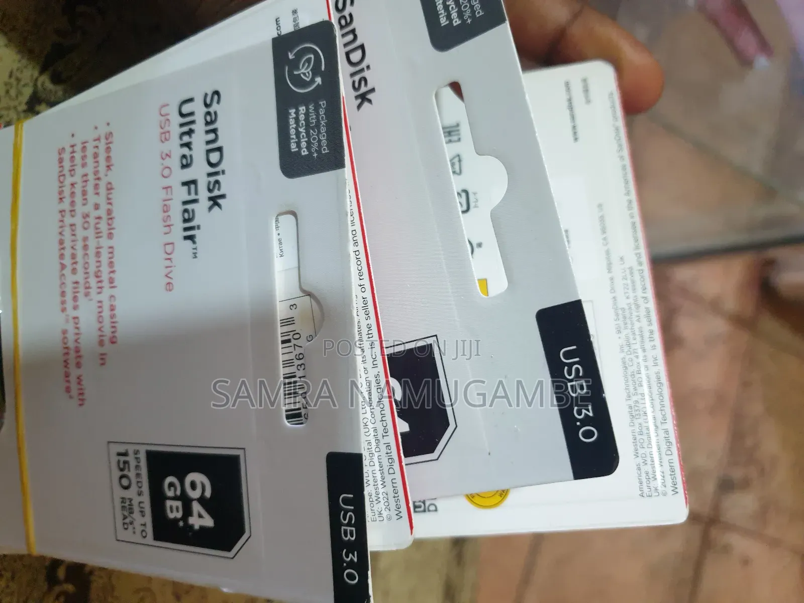 64GB Metal Sandisk Flashes
