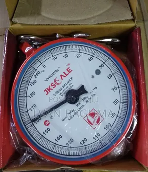 Original JK Round Spring Balance Scale - 200 KGS