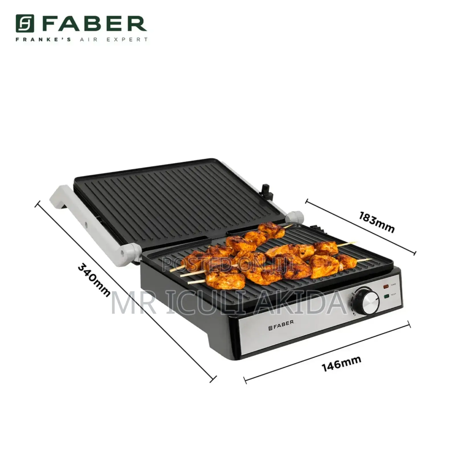 Avinas Electric Detachable BBQ Meat Press Grill Pan Machine
