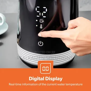 GEEPAS 1.7L Smart Rapid Boil Dualwall Stainless Steel Kettle
