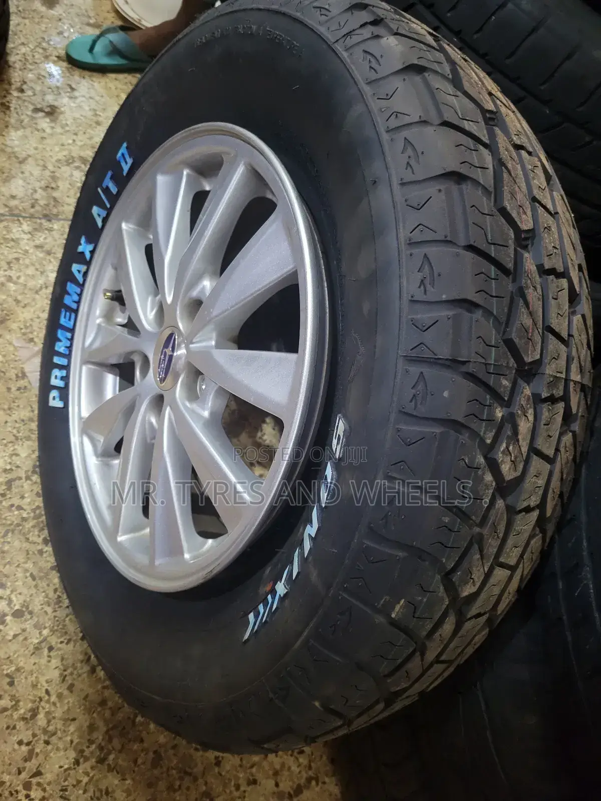 Brand New Tires And Rims Size 15.