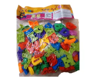 Plastic Numbers / Alphabets Blocks Toys for Kids
