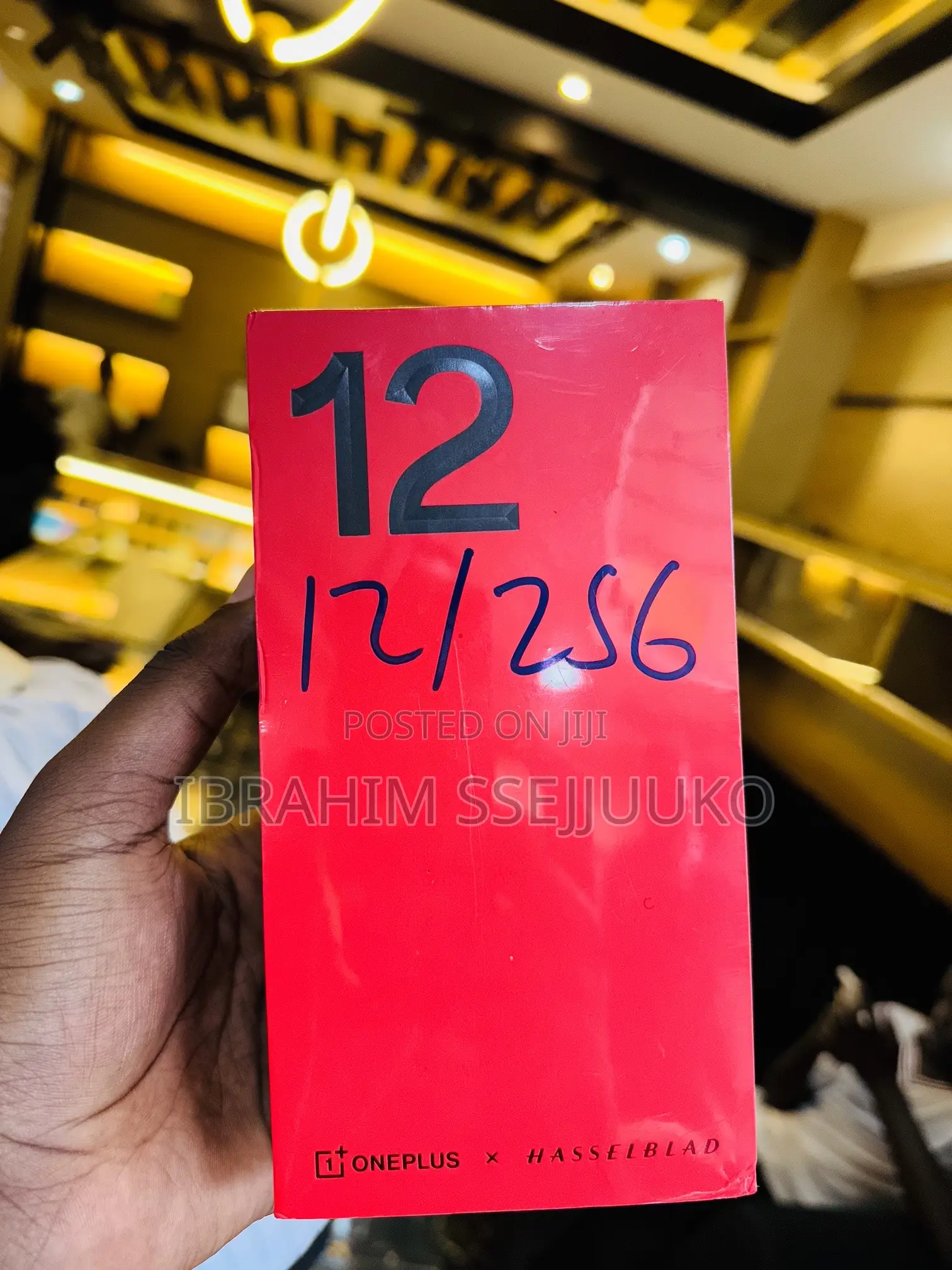 New OnePlus 12R 256 GB Black
