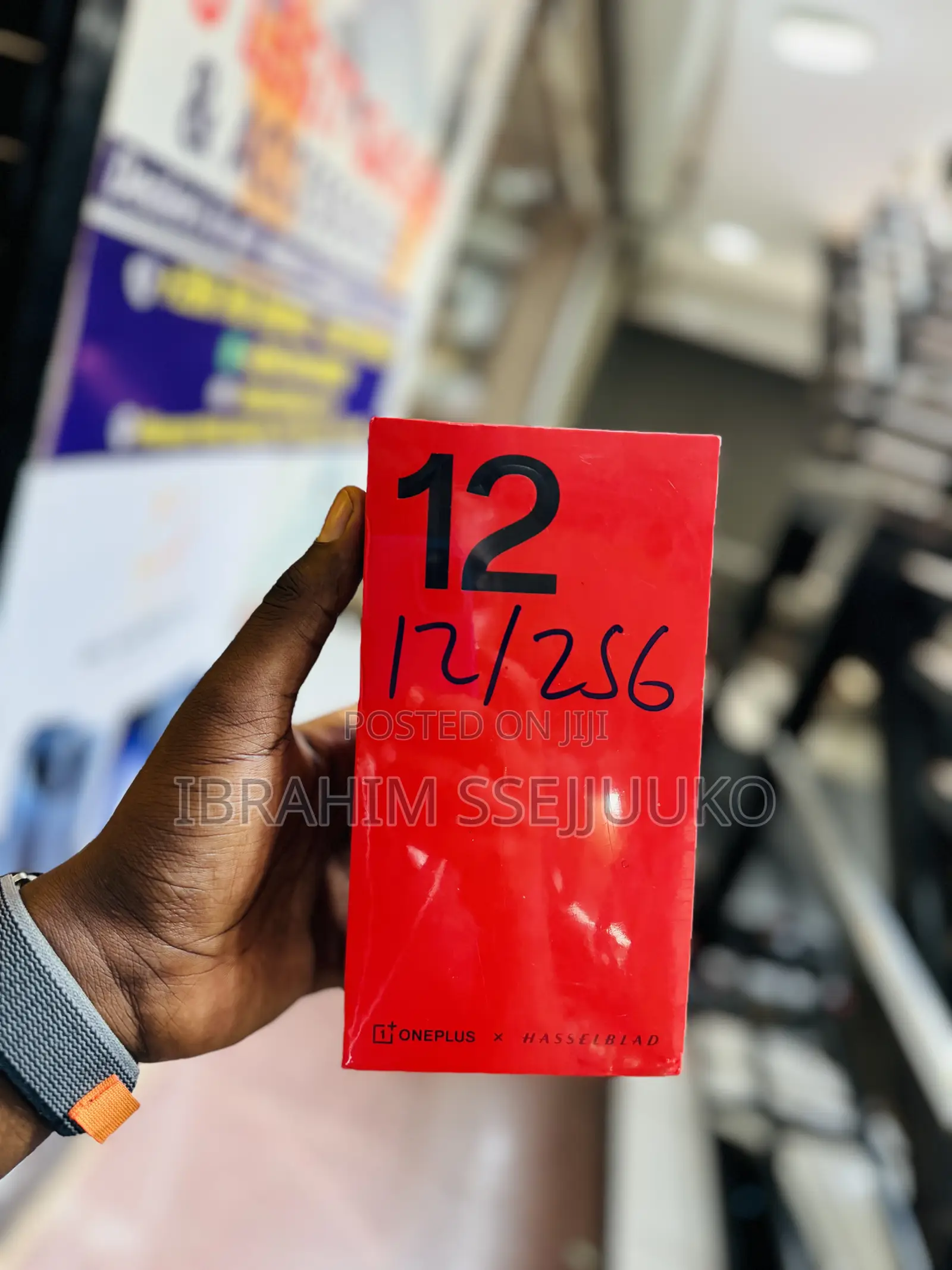 New OnePlus 12R 256 GB Black
