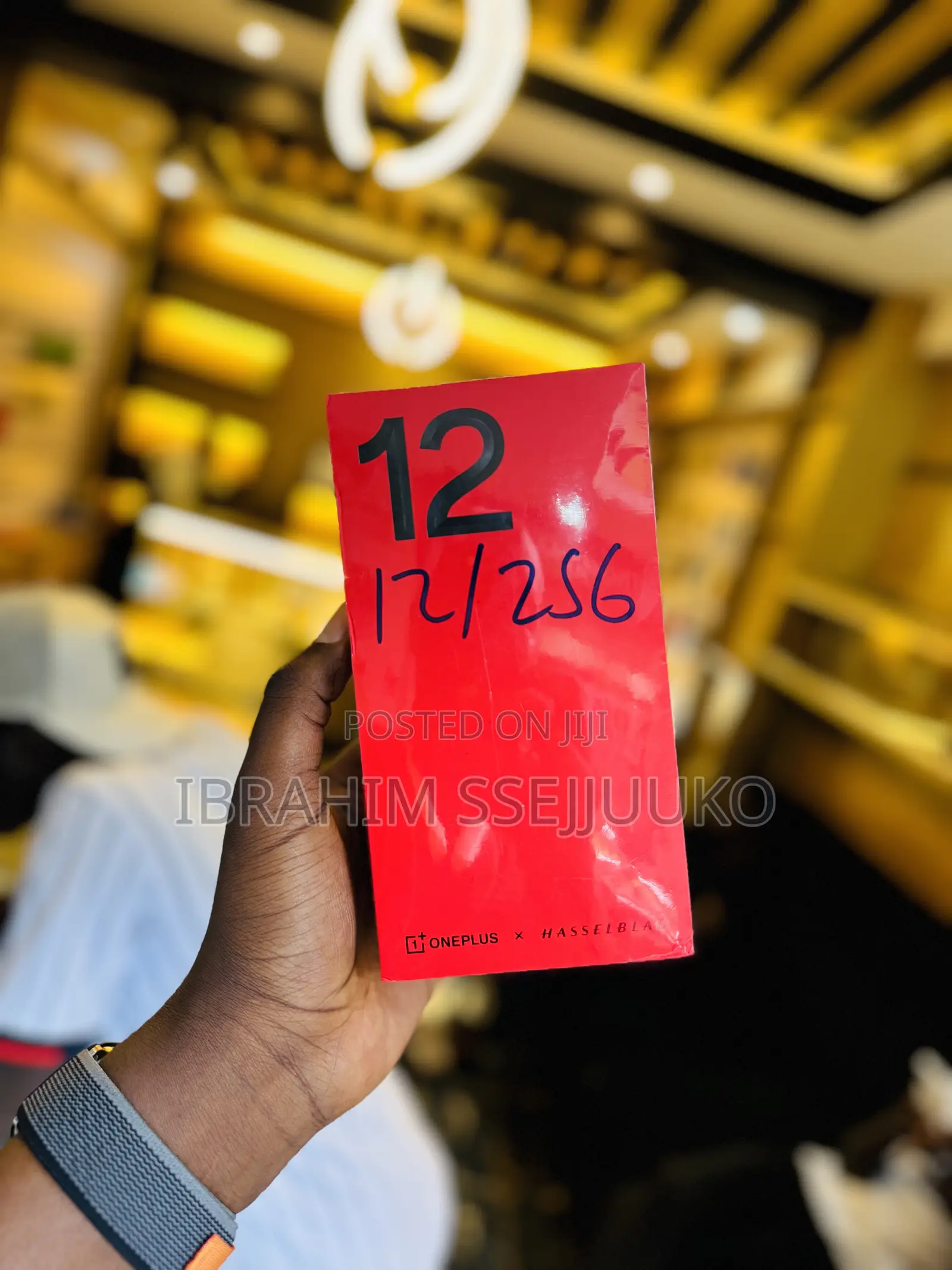 New OnePlus 12R 256 GB Black