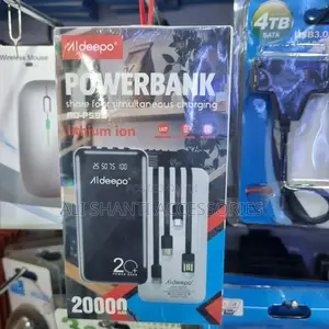 Powerbank,Aldeepo Powerbank, Fast Charging Power Bank