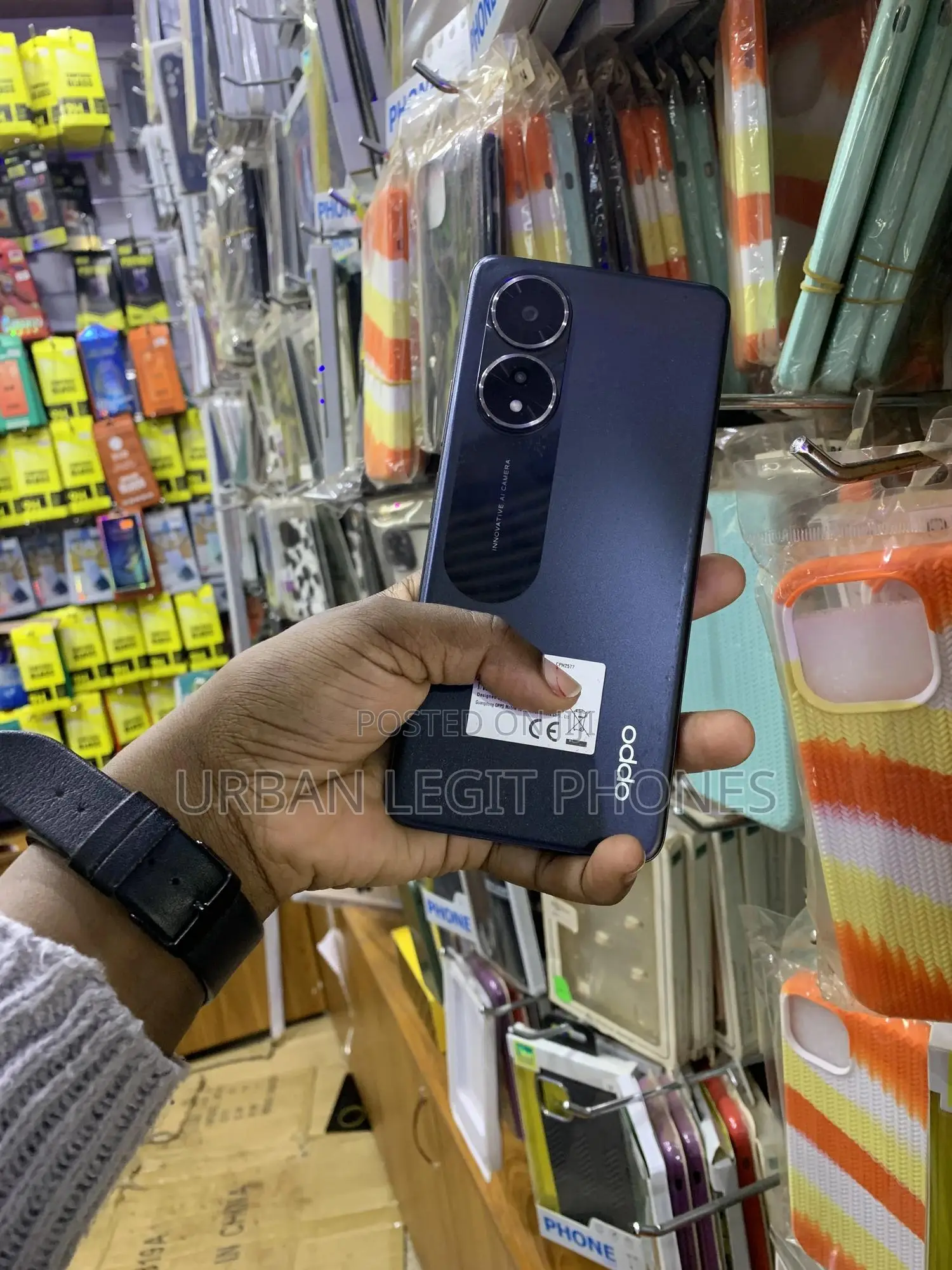 Oppo A58 128 GB Black