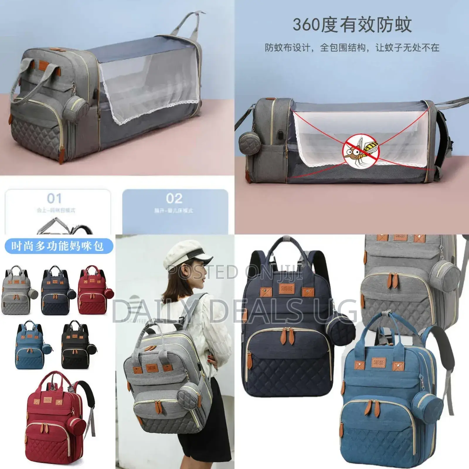 Travel Baby Diaper Bag