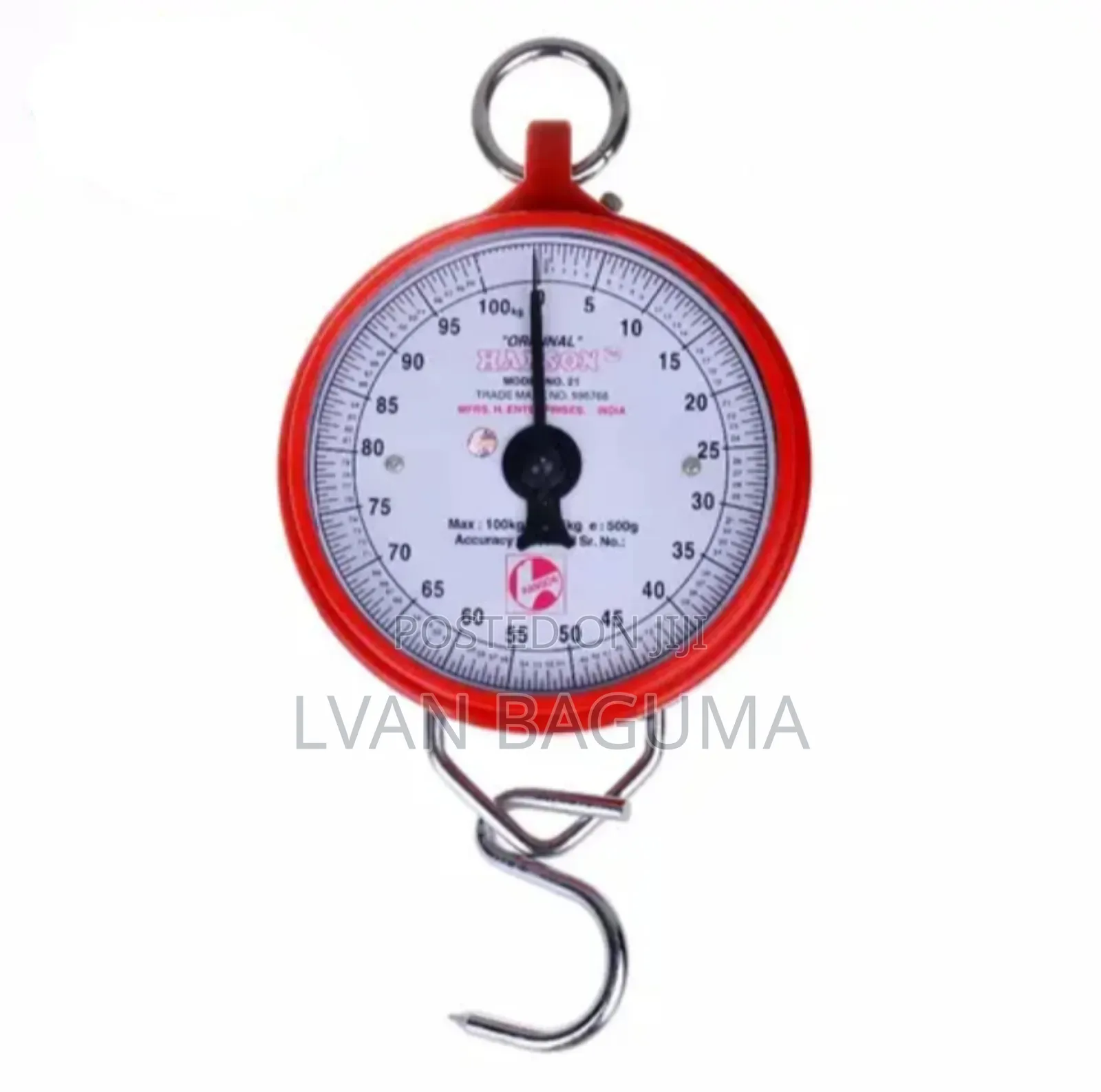 Original Hanson Round Spring Balance Scale - 100 KGS