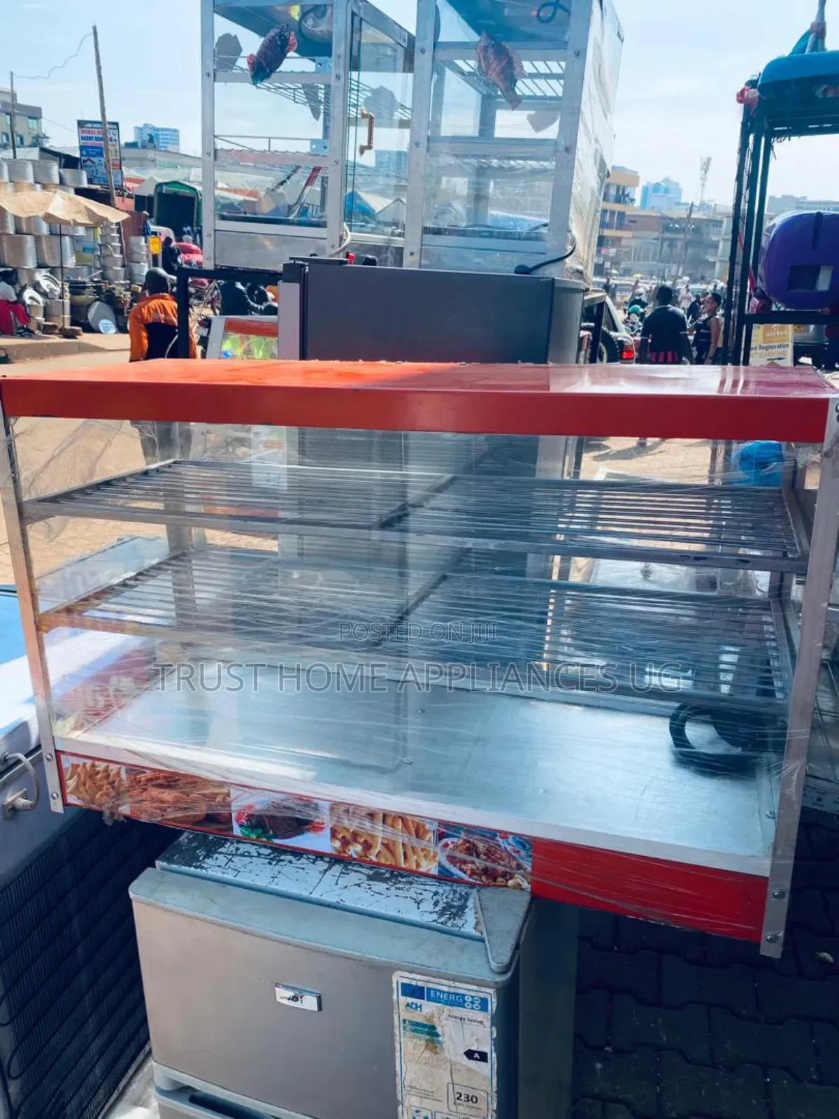 3 FTS Food Display Warmer Snacks Warmer With 3 Trays