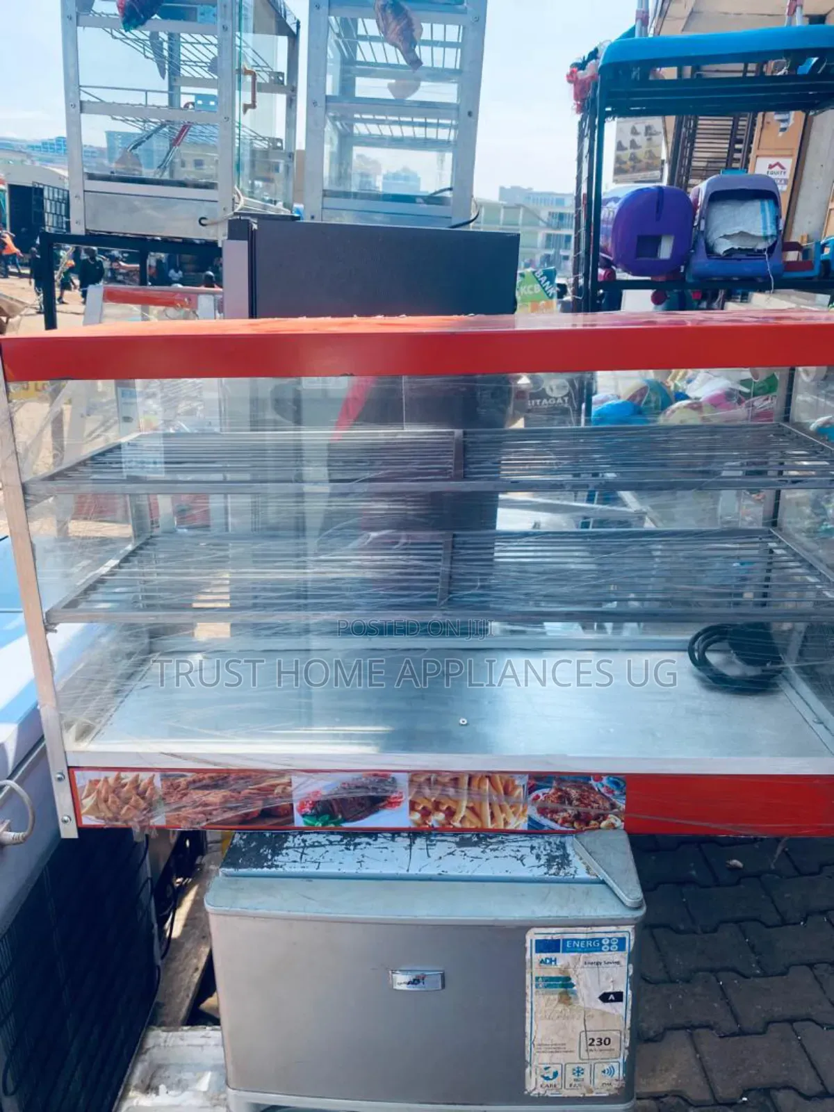 3 FTS Food Display Warmer Snacks Warmer With 3 Trays