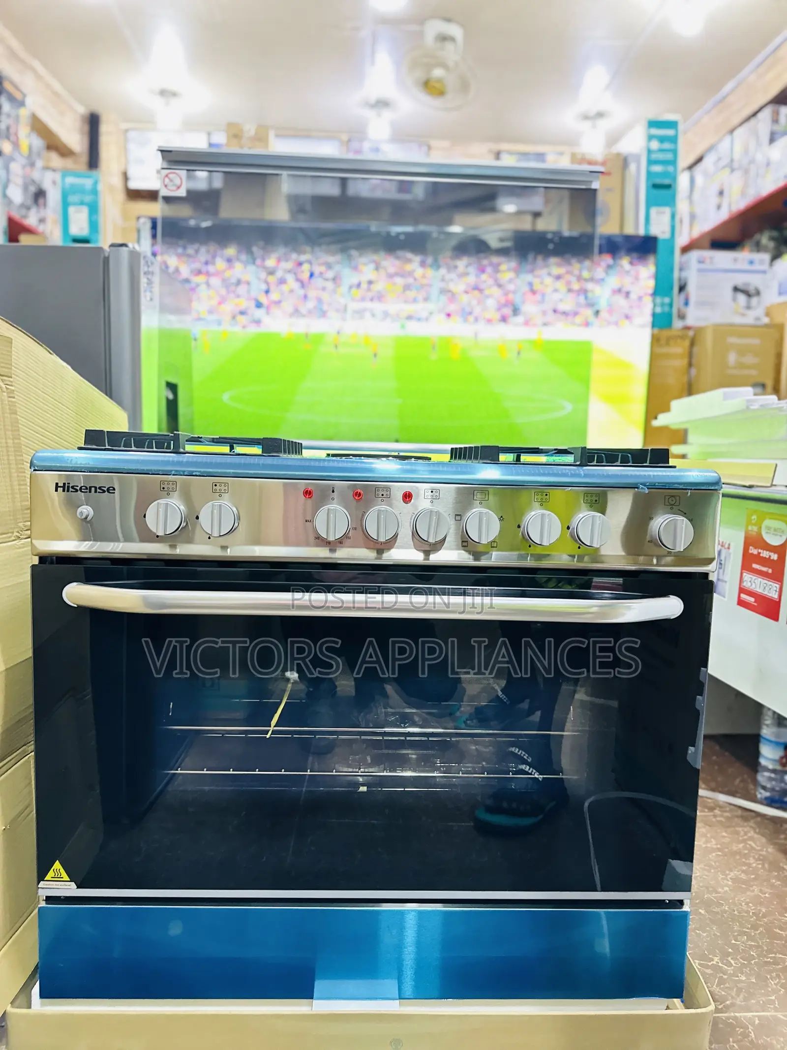 Hisense Cooker 90 by 60cm 4+2