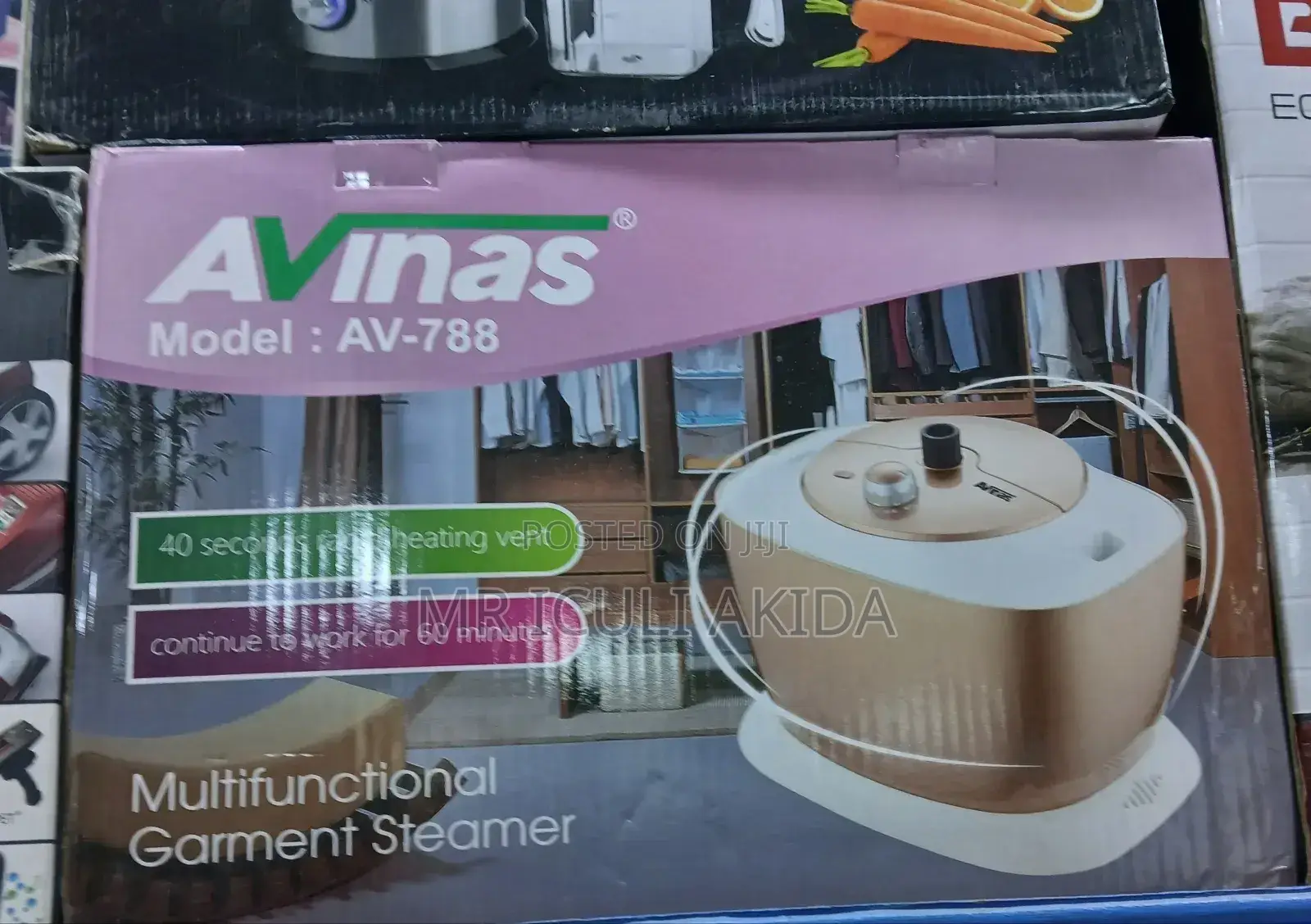 Avinas Electric Multifunctional Garment Steamer