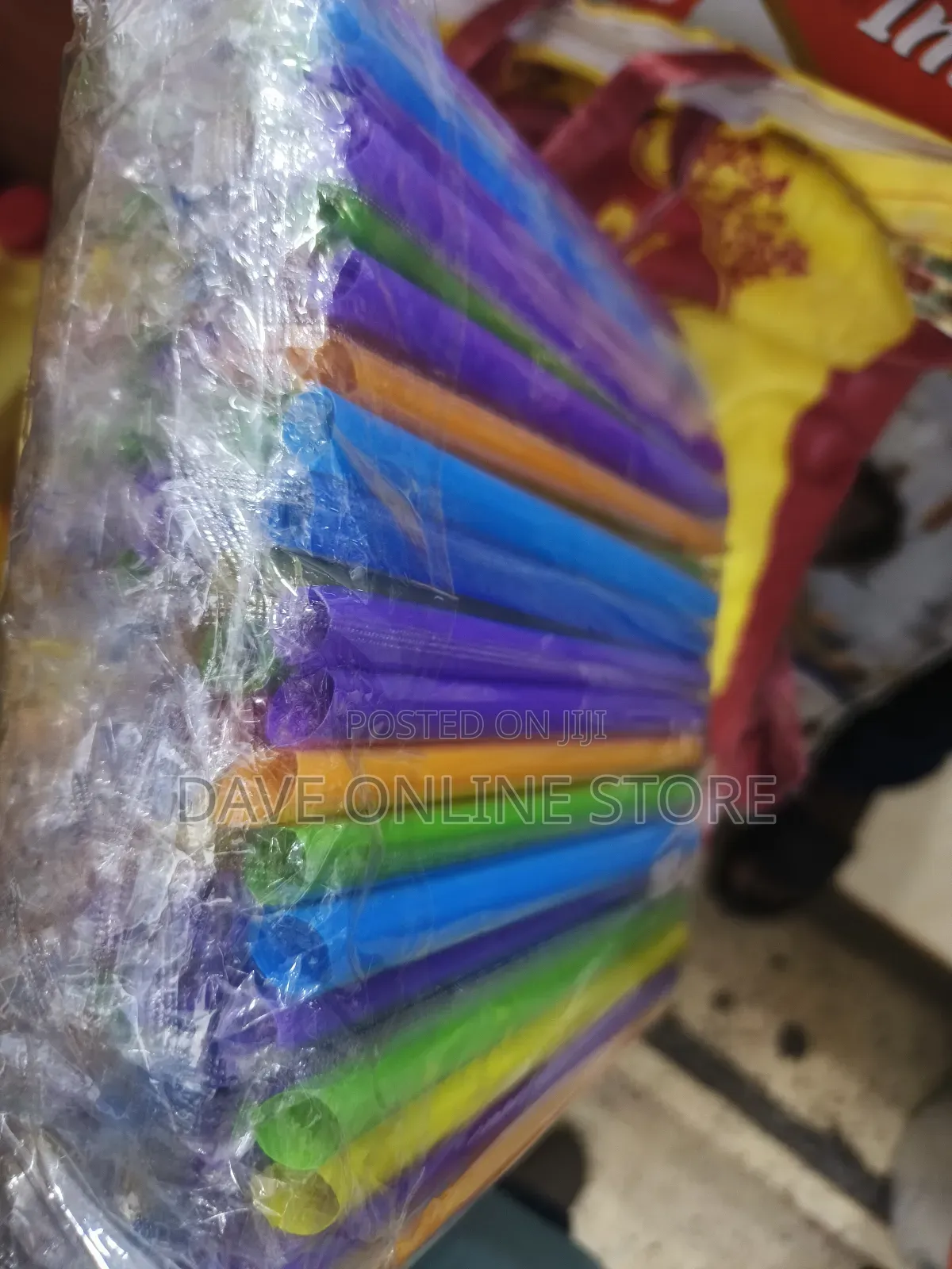 100 Pack Disposable Jumbo Straws for Drinking Smoothies