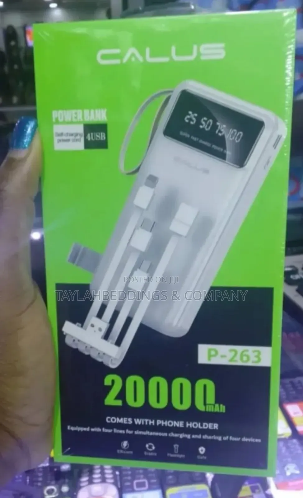 Power Bank 20,000 Mah In1 With Fast Charge