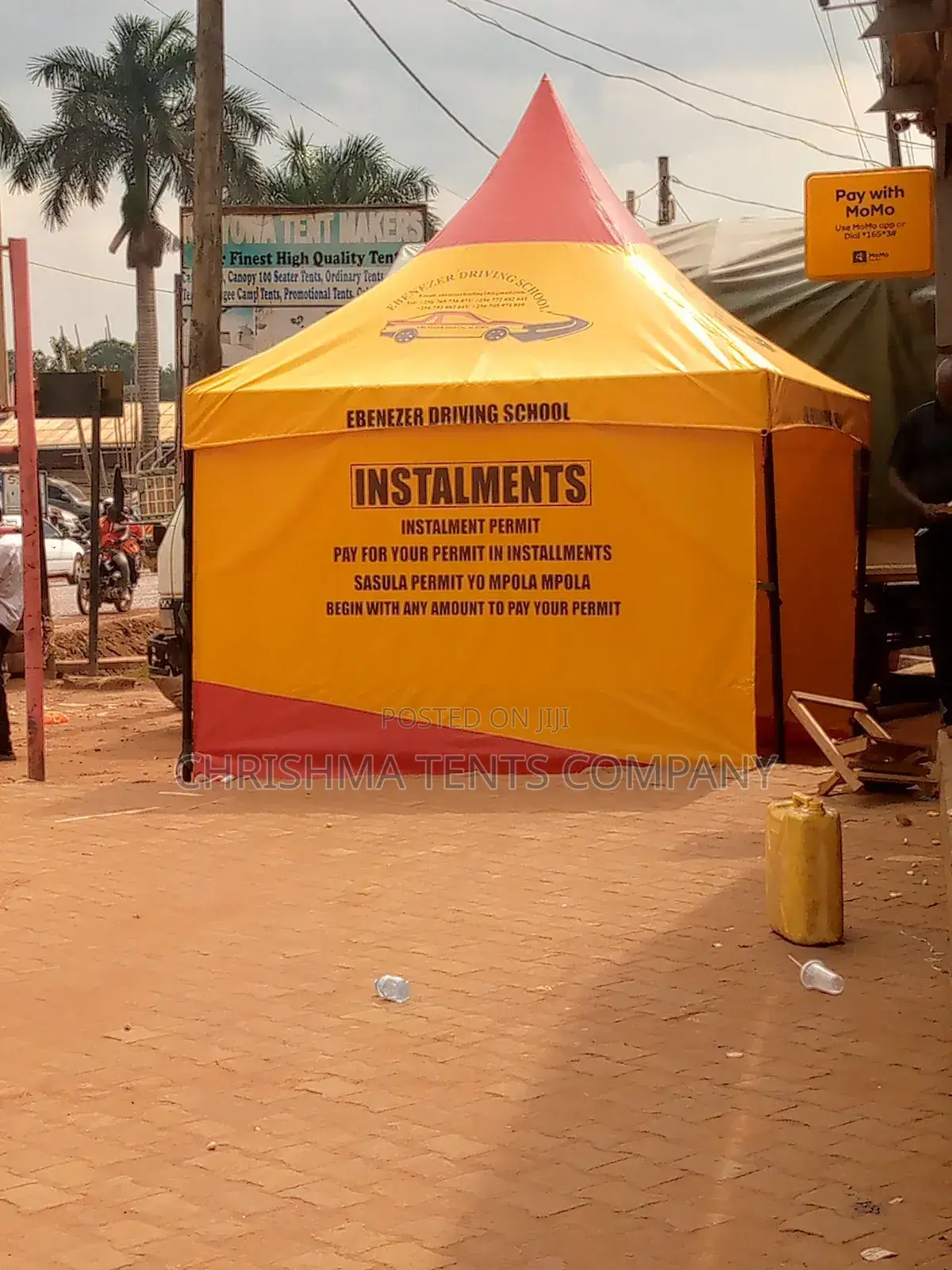 Branded Tent 12x12fts