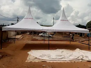 White 100 Seater Tent Bridal