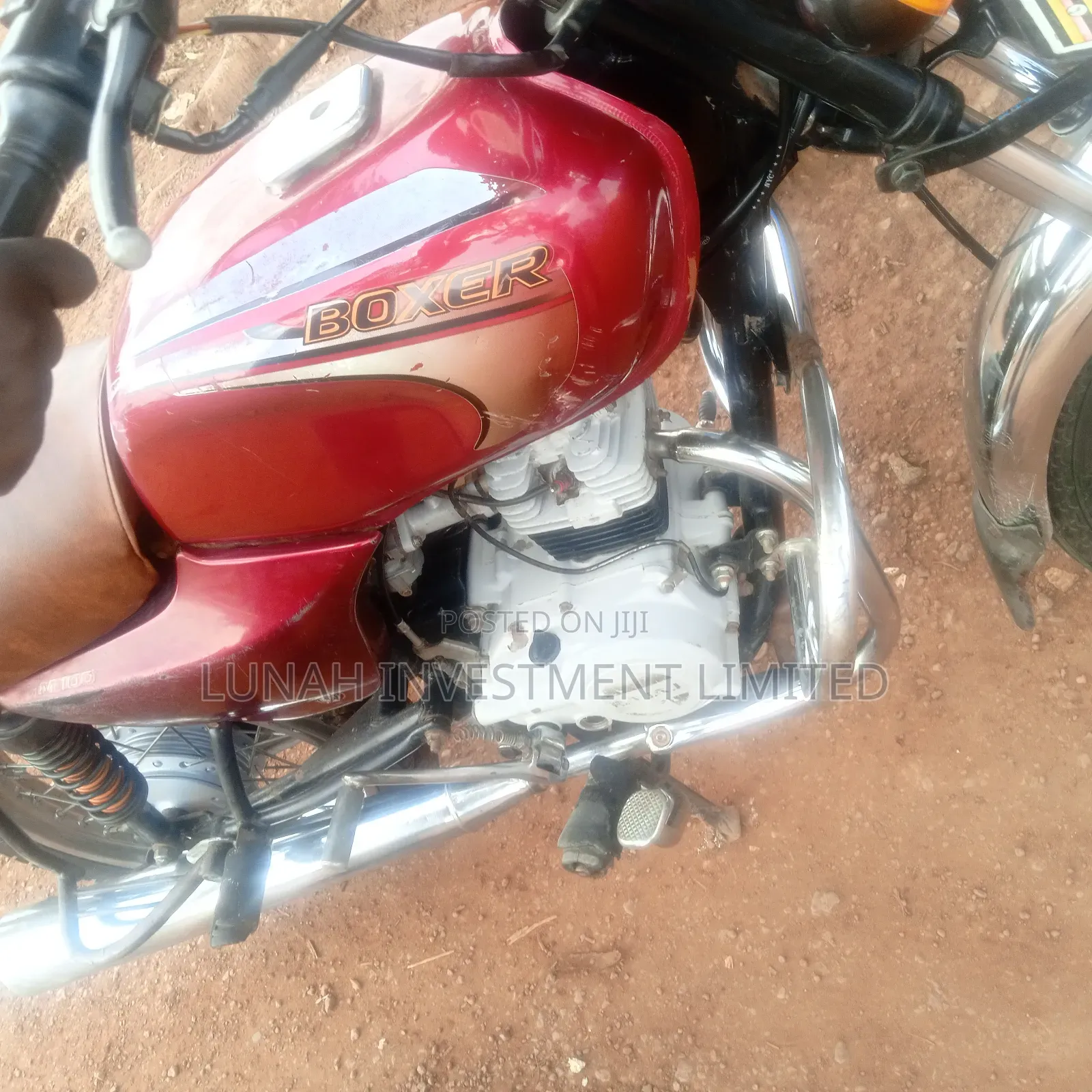 Bajaj Boxer BM100ES 2022 Red