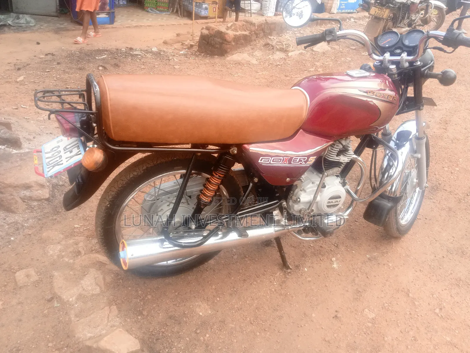 Bajaj Boxer 2017 Red