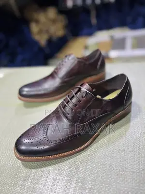 Original Dark Tan Stefano Borella Oxford Gentle Leather Shoe