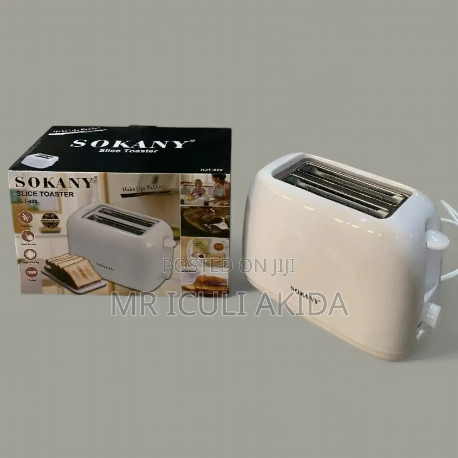 Sokany 2slice Electric Bread Toaster