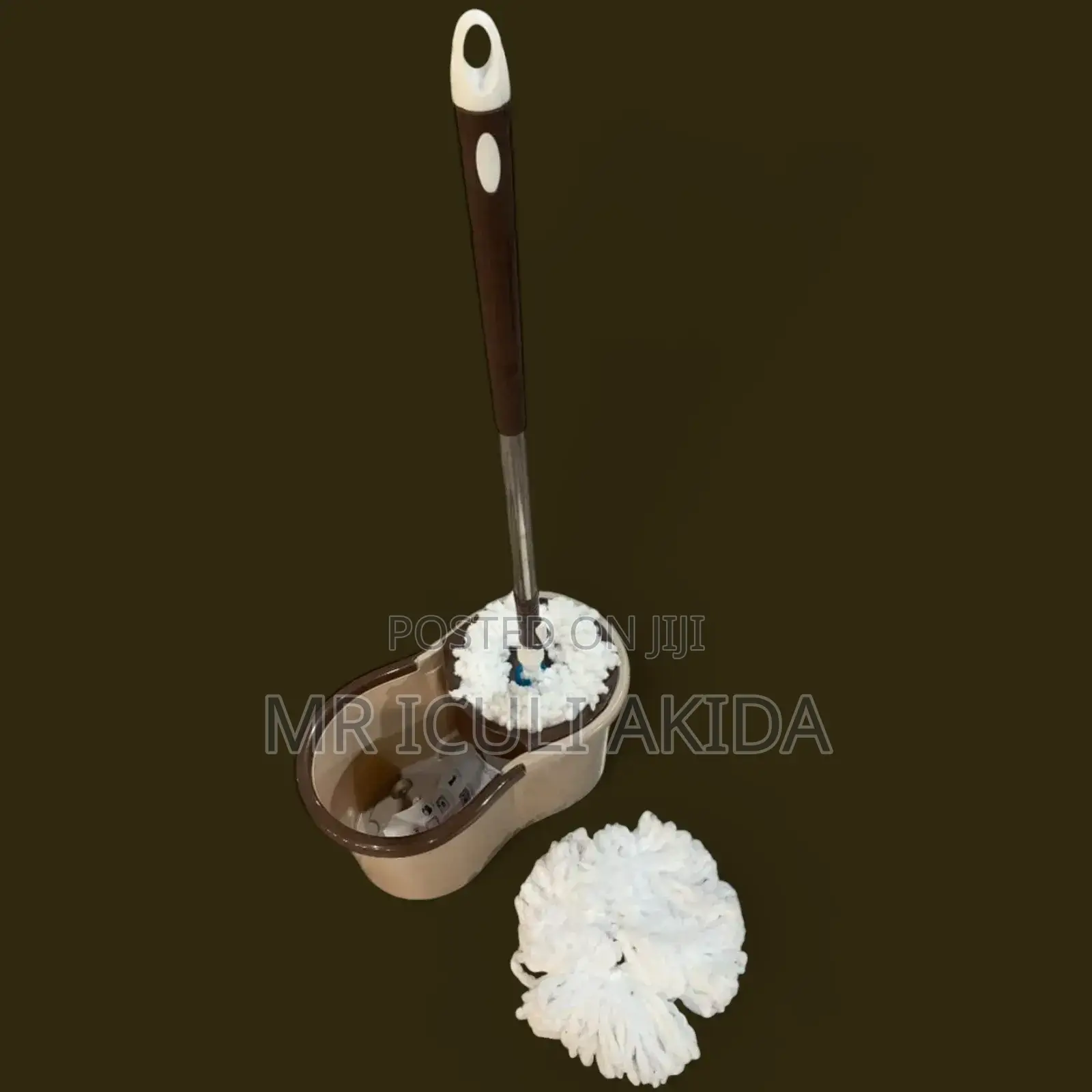 New Brushless Manual Cleaning Spin Mop and Bucket Set