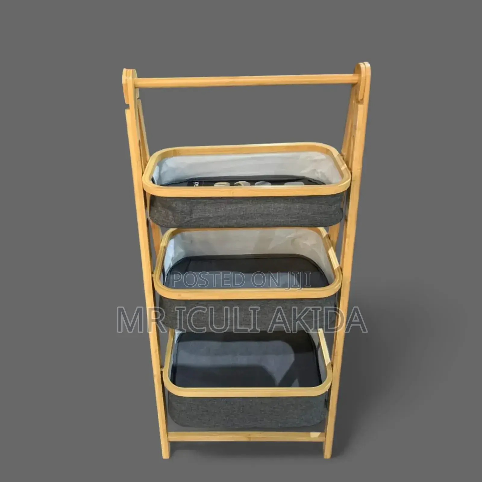 3tier Home Kitchen,Bedroom,Office Wooden Foldable Organiser