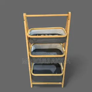 3tier Home Kitchen,Bedroom,Office Wooden Foldable Organiser