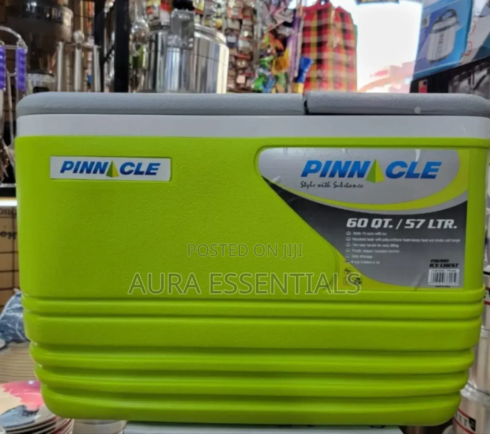 Pinnacle 57L Ice Cooler Box