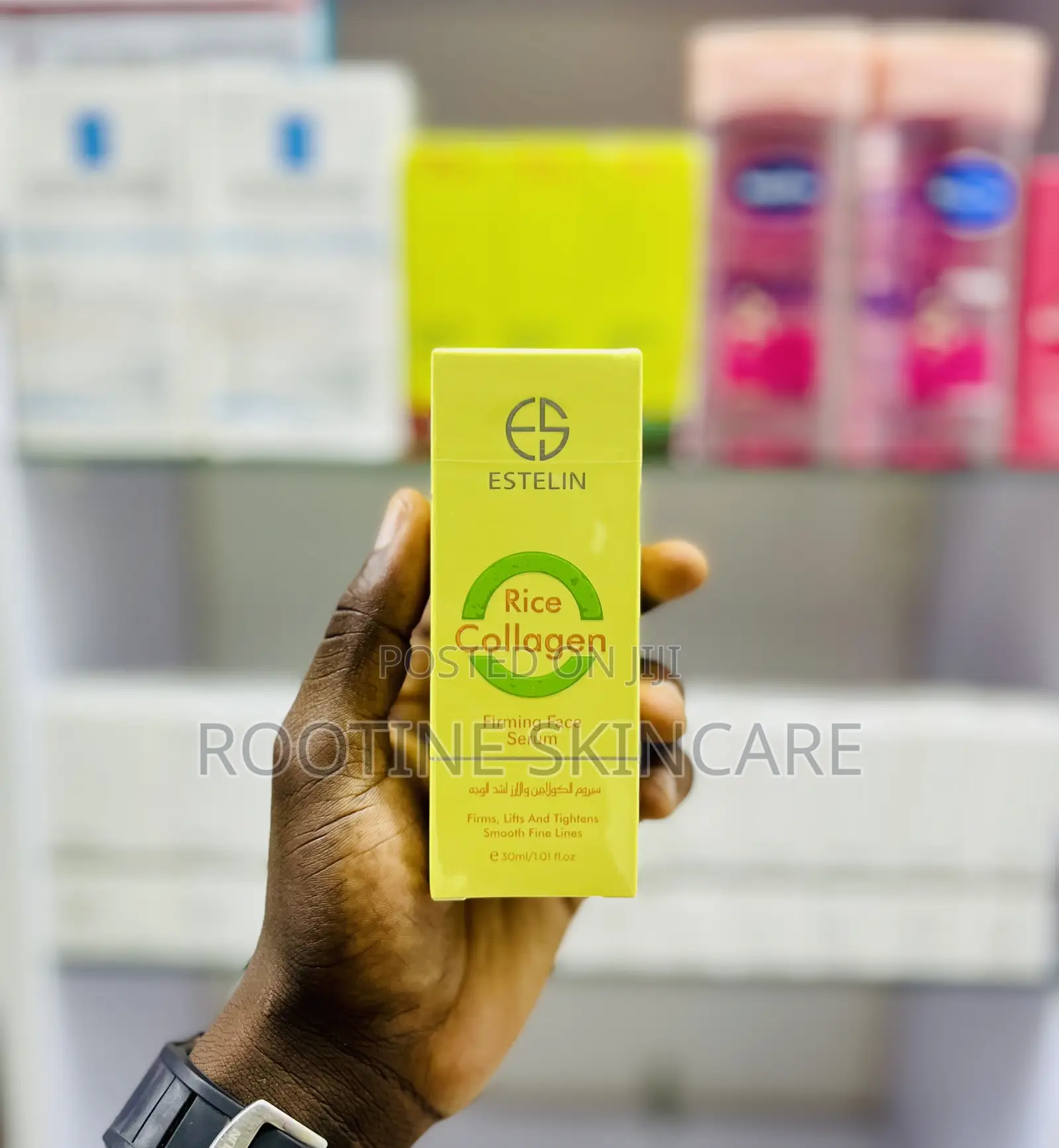Estelin Rice Collagen Firming Face Serum