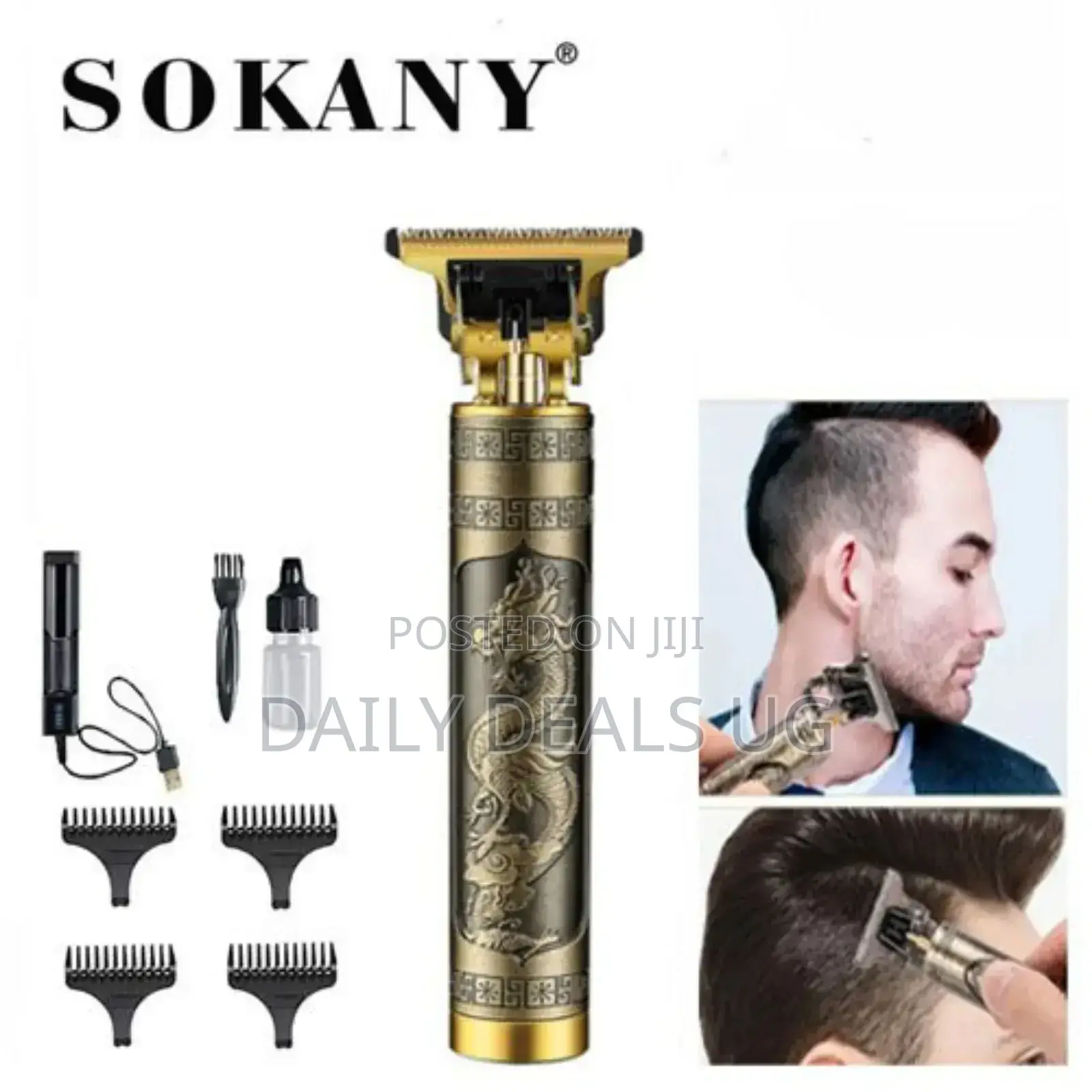 Portable Sokany Rechargeable Hair Clipper
