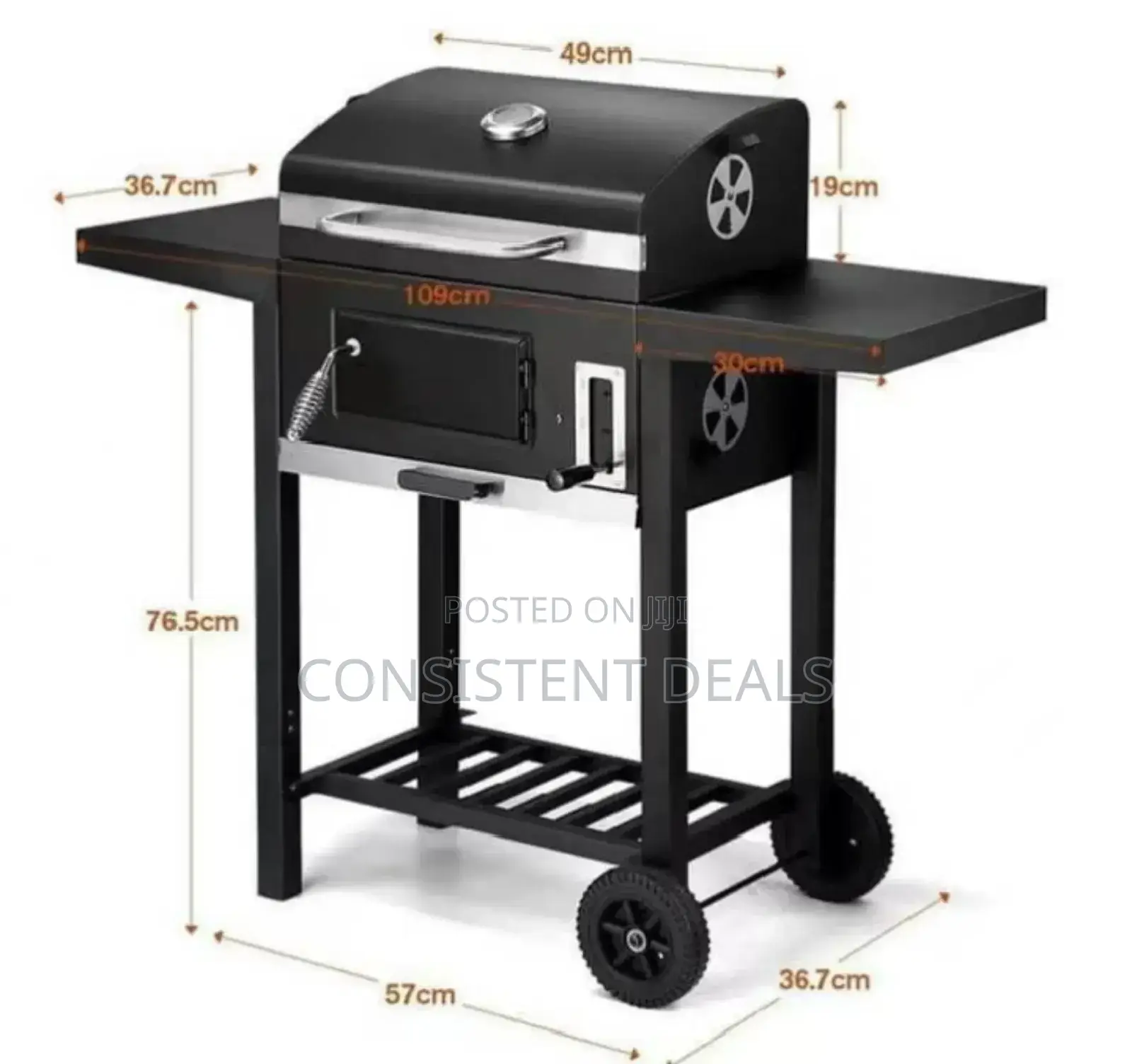 Adjustable BBQ Grill