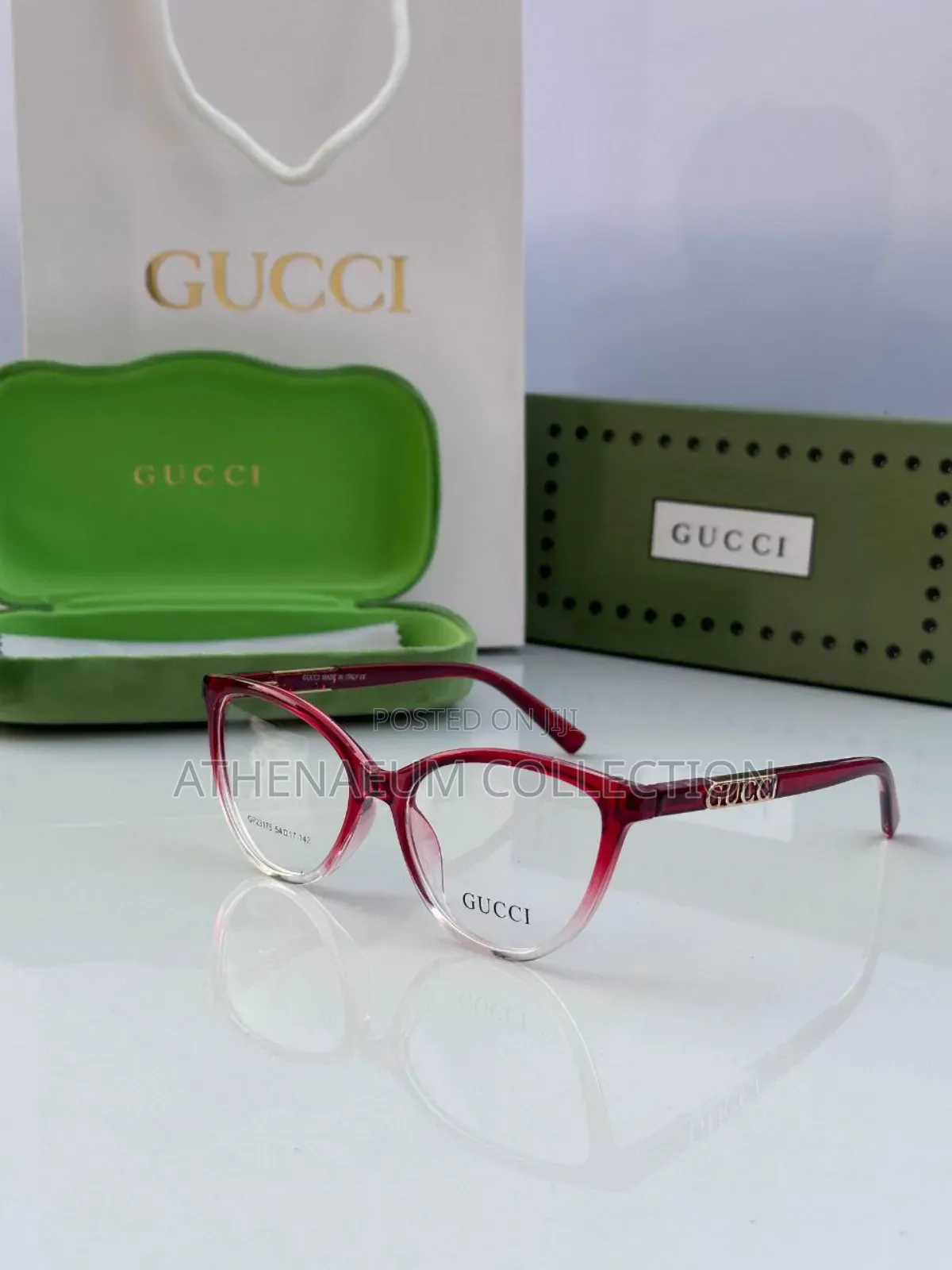 Gucci Clear Fashion Glasses