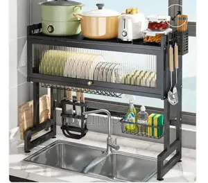 Over the Sink Dish Draining Rack