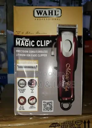 New Wahl Cordless Magic Clip Clipper