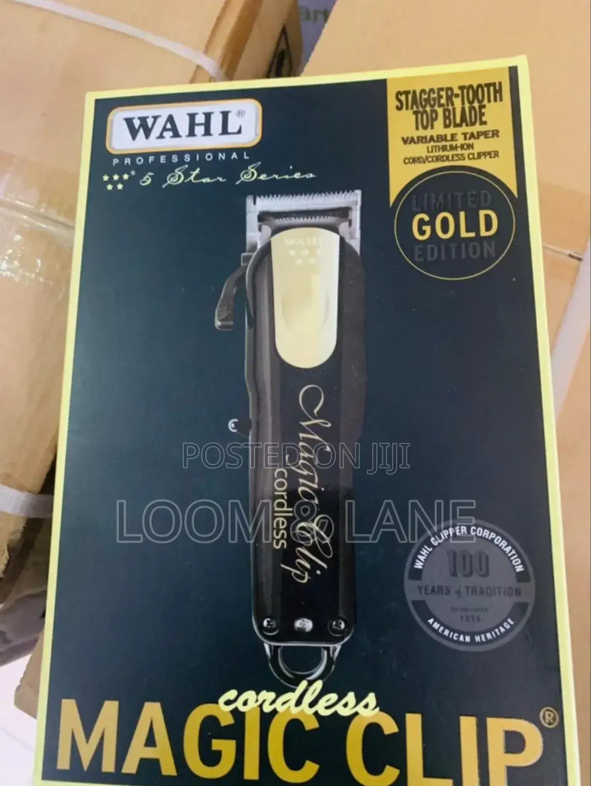 Gold Wahl Cordless Magic Clipper