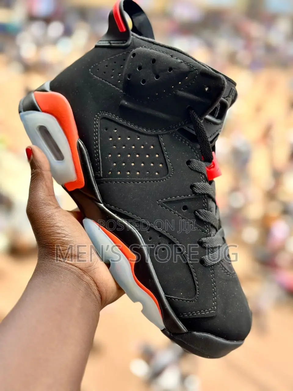 Air Jordan 6 Retro Black And Red