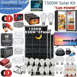 1500w Solar Energy System Full Kit