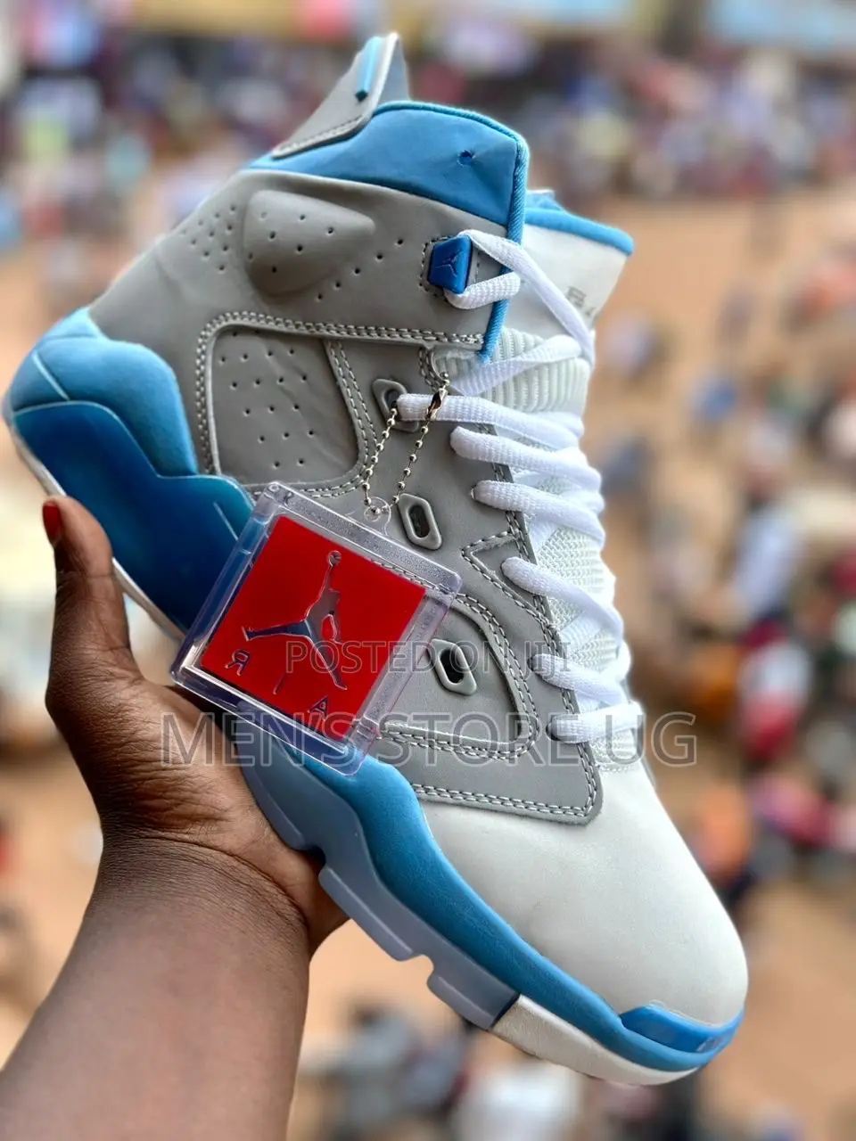 Air Jordan 6+ Retro Gray Blue White