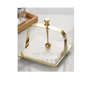 Gold Napkin Tissue Holder.