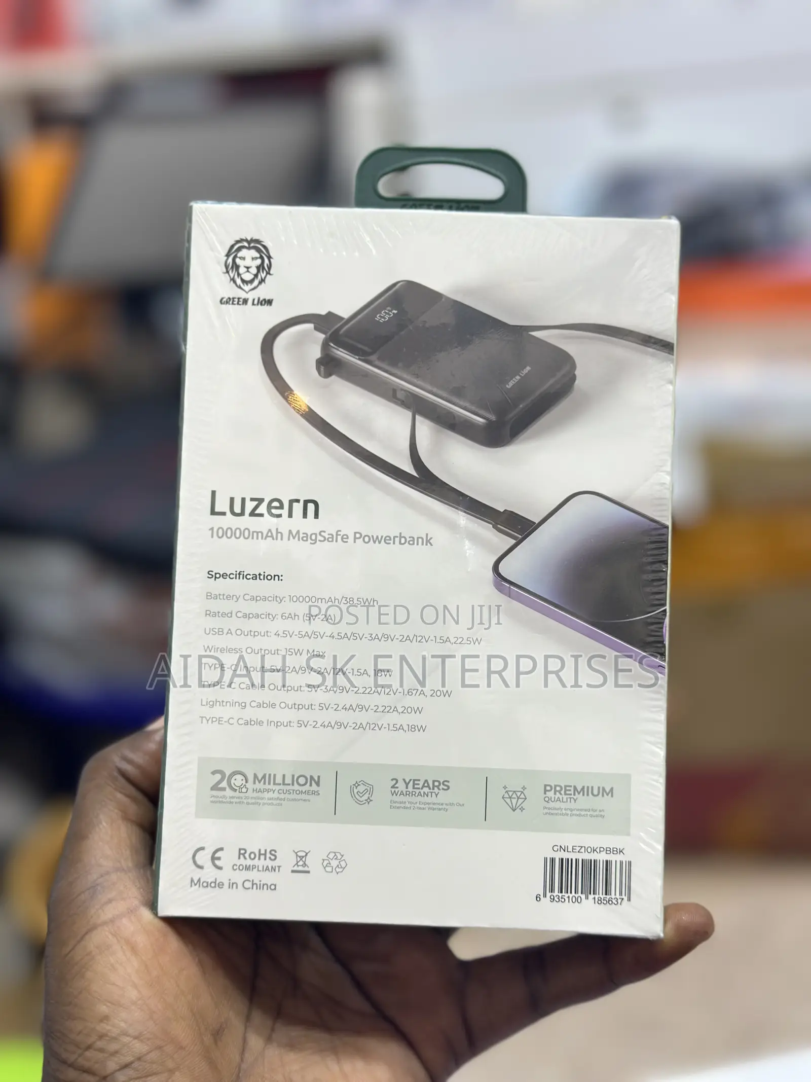 Green Lion Luzern Magsafe 10000mah Power Bank